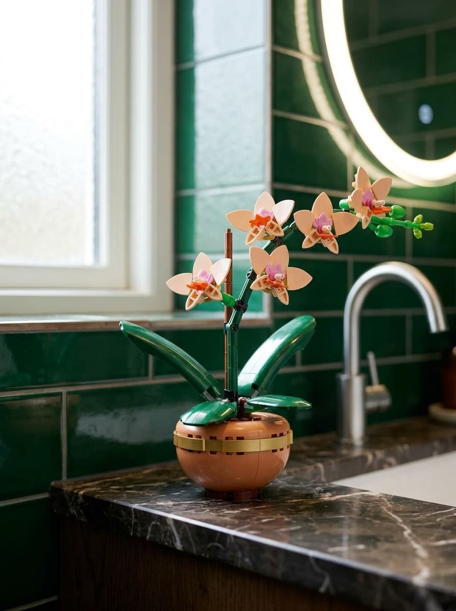 LEGO Orchidee: Creatieve & Sfeervolle Woondecoratie