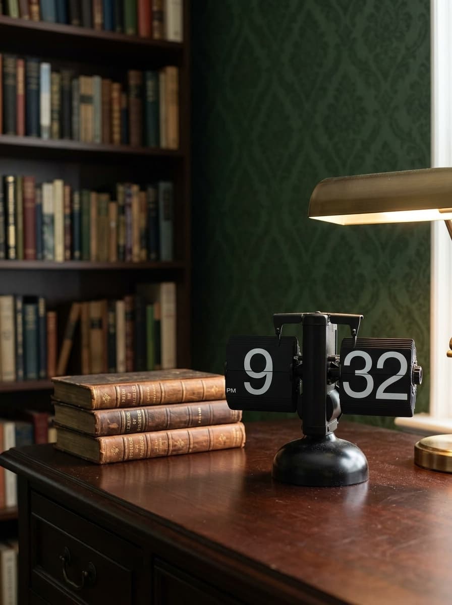 De Mooas Flip Desk Clock